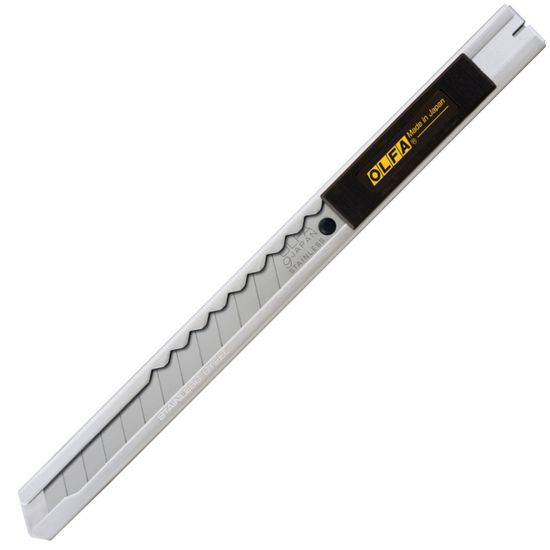OLFA Model Svr-1 Stainless Steel Cutter Snap Off Knife 9mm